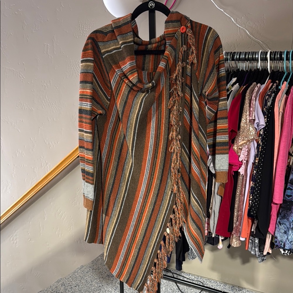 Striped Multicolor Cardigan